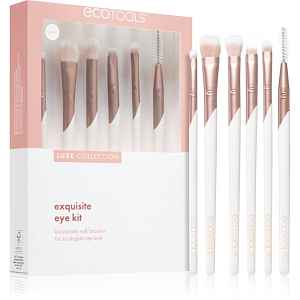 EcoTools Luxe Collection Exquisite sada štětců na oči a obočí 6 ks