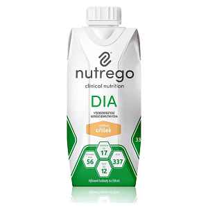 NUTREGO DIA Výživa oříšek 12 x 330 ml