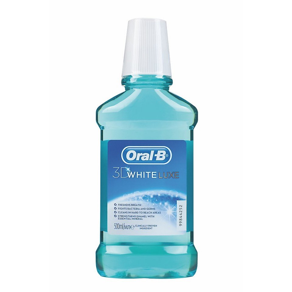 Oral-B Ústní voda 3D White Luxe 500 ml