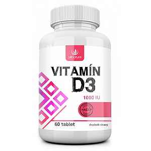 Allnature Vitamín D3 1000IU 60 tablet