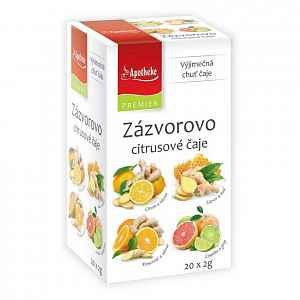 Apotheke Zázvorovo citrusové čaje 4v1 20x2g n.s.