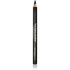 Dermacol True Colour Eyeliner dlouhotrvající tužka na oči odstín 01 Black 4 g