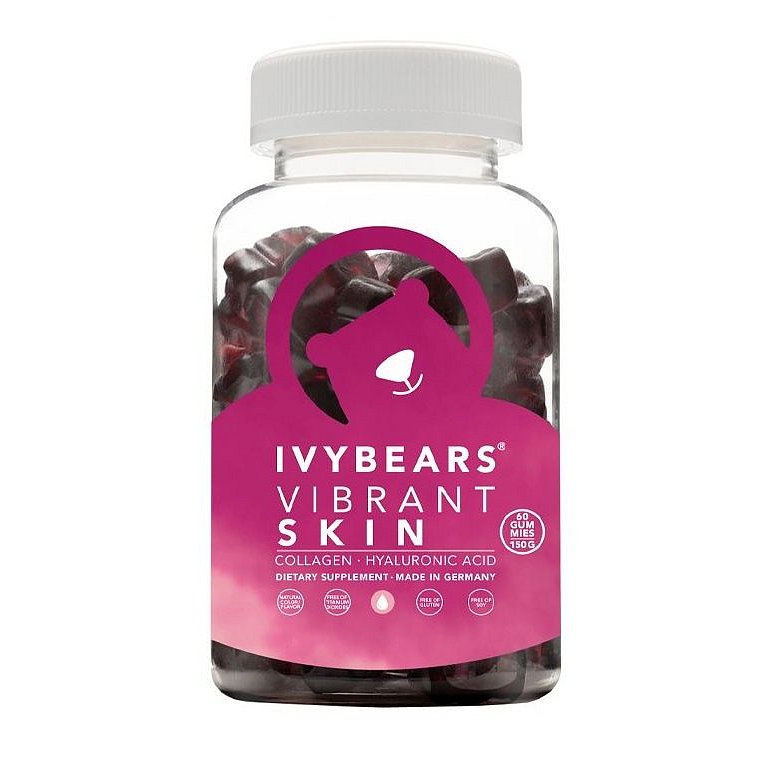 IvyBears Vibrant Skin vitamíny pro zářivou pleť 60 ks