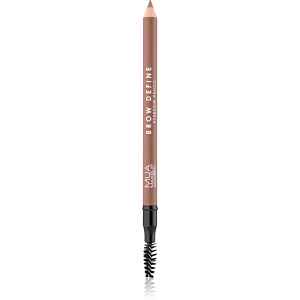 MUA Makeup Academy Brow Define dlouhotrvající tužka na obočí s kartáčkem odstín Light Brown 1,2 g