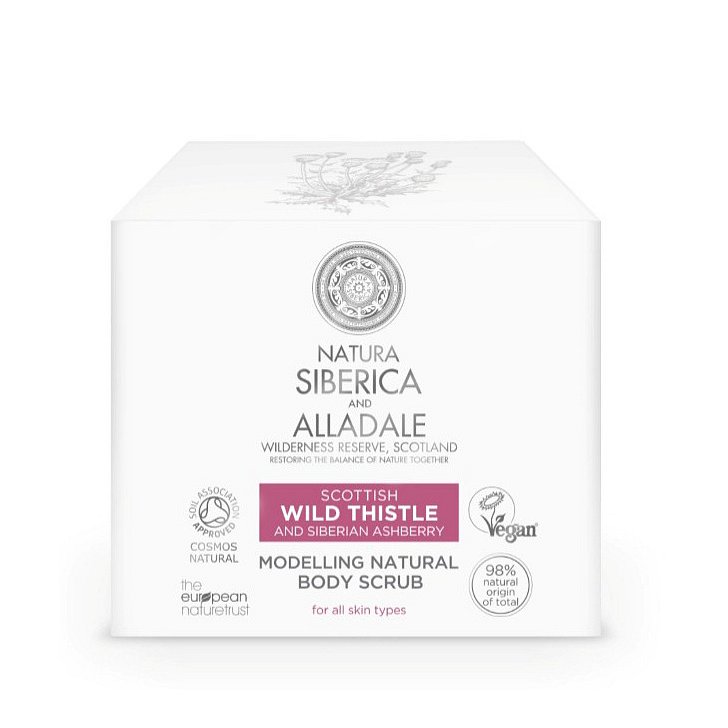 Natura Siberica Alladale Obnovující tělový peeling 370 ml