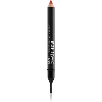 NYX Professional Makeup Dazed & Diffused Blurring Lipstick rtěnka v tužce odstín 08 - En Fuego 2,3 g