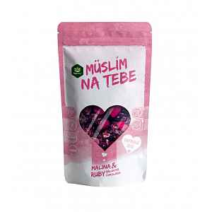 Topnatur Müslím na Tebe Malina & belgická čokoláda RUBY 250 g