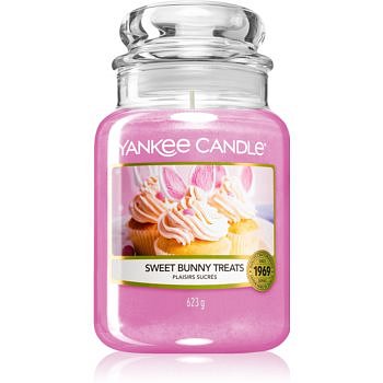 Yankee Candle Sweet Bunny Treats vonná svíčka Classic velká 623 g