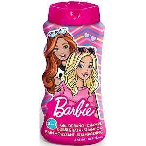Barbie Bubble Bath & Shampoo 2 in 1 sprchový a koupelový gel 2 v 1 475 ml