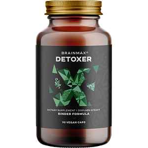 BrainMax Detoxer, 1620 mg, 90 rostlinných kapslí