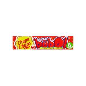 Chupa Chups Big Babol Strawberry žvýkačky 27,6 g