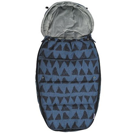 Dooky footmuff vel. L BLUE TRIBAL DeLuxe