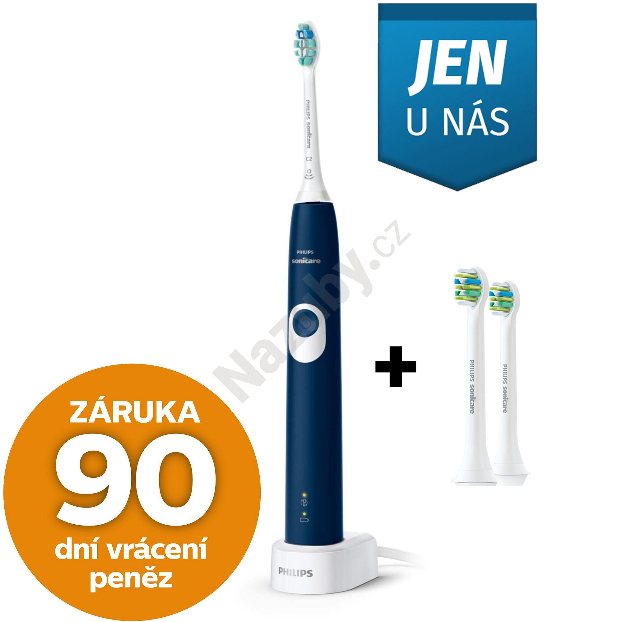 Philips Sonicare 4300 Protective Clean HX6801/04 - 90 dní záruka vrácení peněz