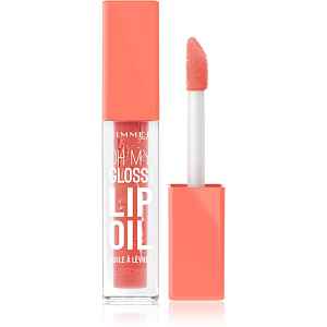 Rimmel Oh My Gloss! Lip Oil olej na rty s hydratačním účinkem odstín 002 Peachy Coral 4.5 ml