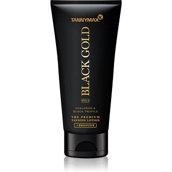 Tannymaxx Black Gold 999,9 opalovací krém do solária s bronzerem pro intenzivní opálení 200 ml