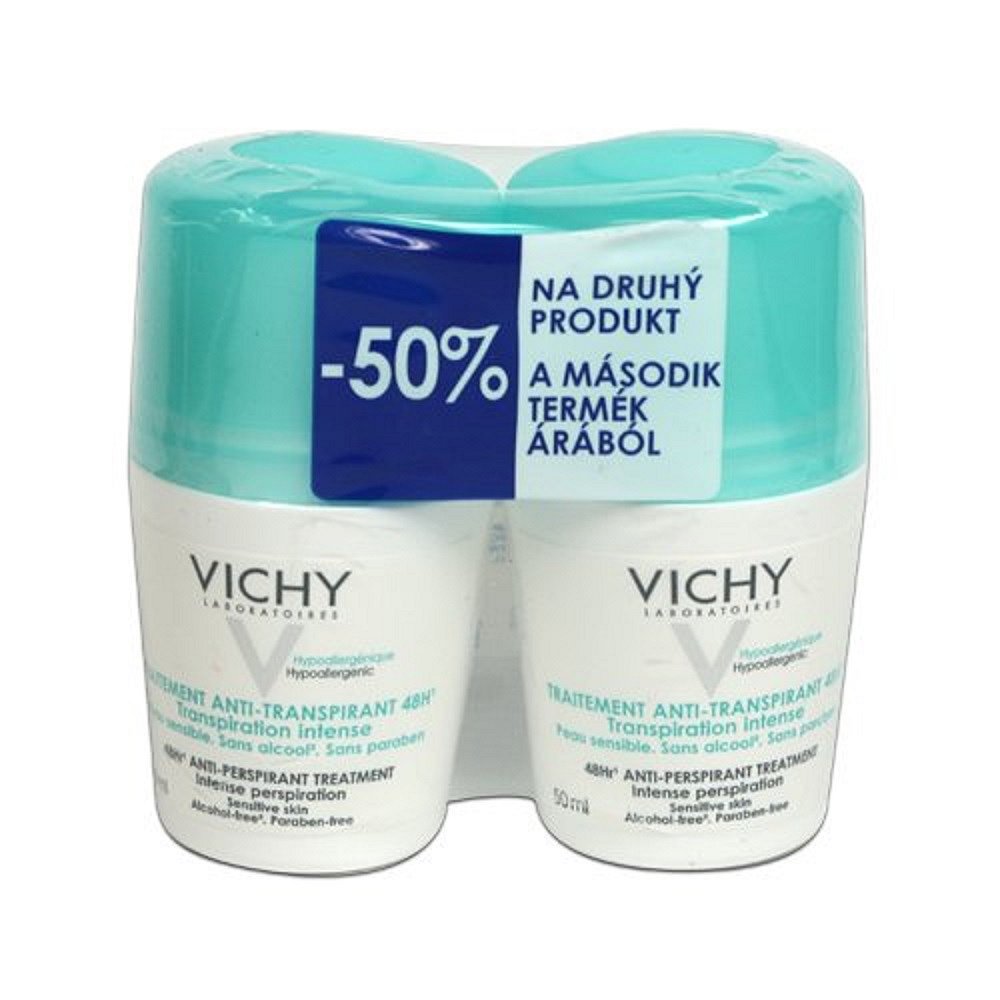 VICHY 48h Intense Roll-on DUO 2 x 50 ml DUOPACK