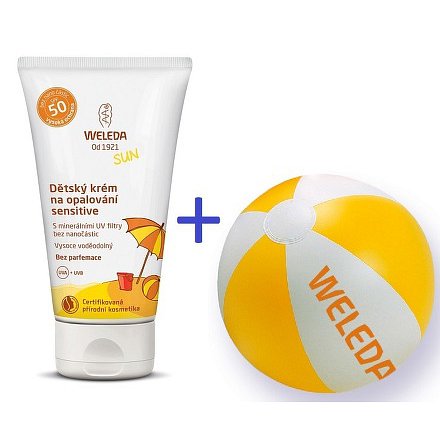 WELEDA Dětský krém na opalování SPF50 sensit.50ml