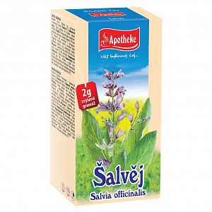 Apotheke Šalvěj lékařská čaj 20x2g n.s.