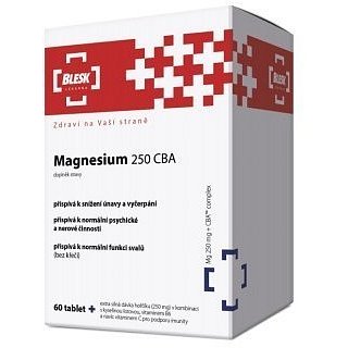 BLESK Magnesium 250 CBA tbl.60