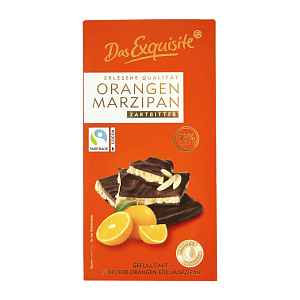 Das Exquisite Hořká čokoláda s pomerančovým marcipánem 140 g