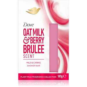 Dove Oat Milk & Berry Brulee čisticí tuhé mýdlo 141 g