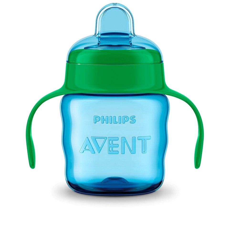 PHILIPS AVENT Hrneček pro první doušky Classic s držadly chlapec 200 ml