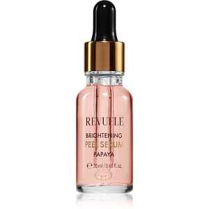 Revuele Brightening Papaya Peel Serum vyhlazující exfoliační sérum pro rozjasnění pleti 20 ml