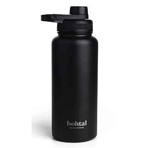 Smartshake Bohtal Insulated Sports Bottle, termoláhev, černá, 900 ml