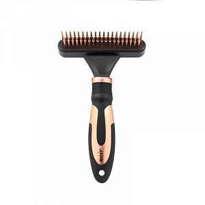 Ebi NOIR DETANGLING RAKE 39 PINS ROTATING&WAVING/ca.11x6,5cm
