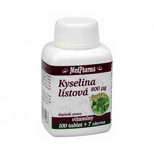 MedPharma Kyselina listová 800 mcg tablety 107