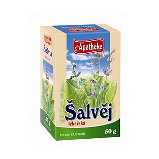 Apotheke Šalvěj lékařská - nať sypaný čaj 50g