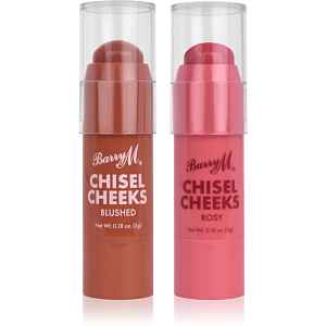 Barry M Chisel Cheeks krémová tvářenka v tyčince duo balení 2x5 g