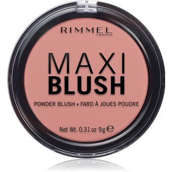 Rimmel Maxi Blush pudrová tvářenka odstín 006 Exposed 9 g
