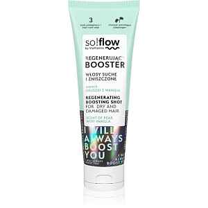 so!flow Dry and Damaged Hair Regenerating Boosting Shot regenerační sérum pro suché a poškozené vlasy 75 ml