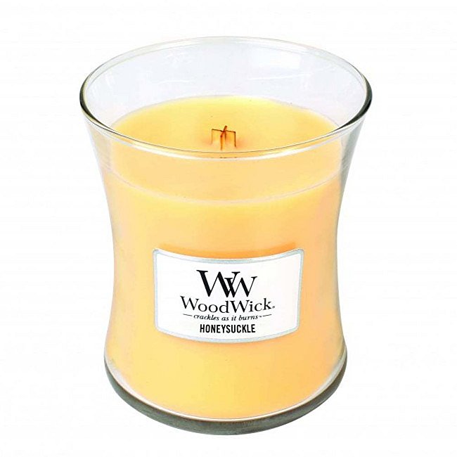 WoodWick Vonná svíčka váza Honeysuckle  275 g