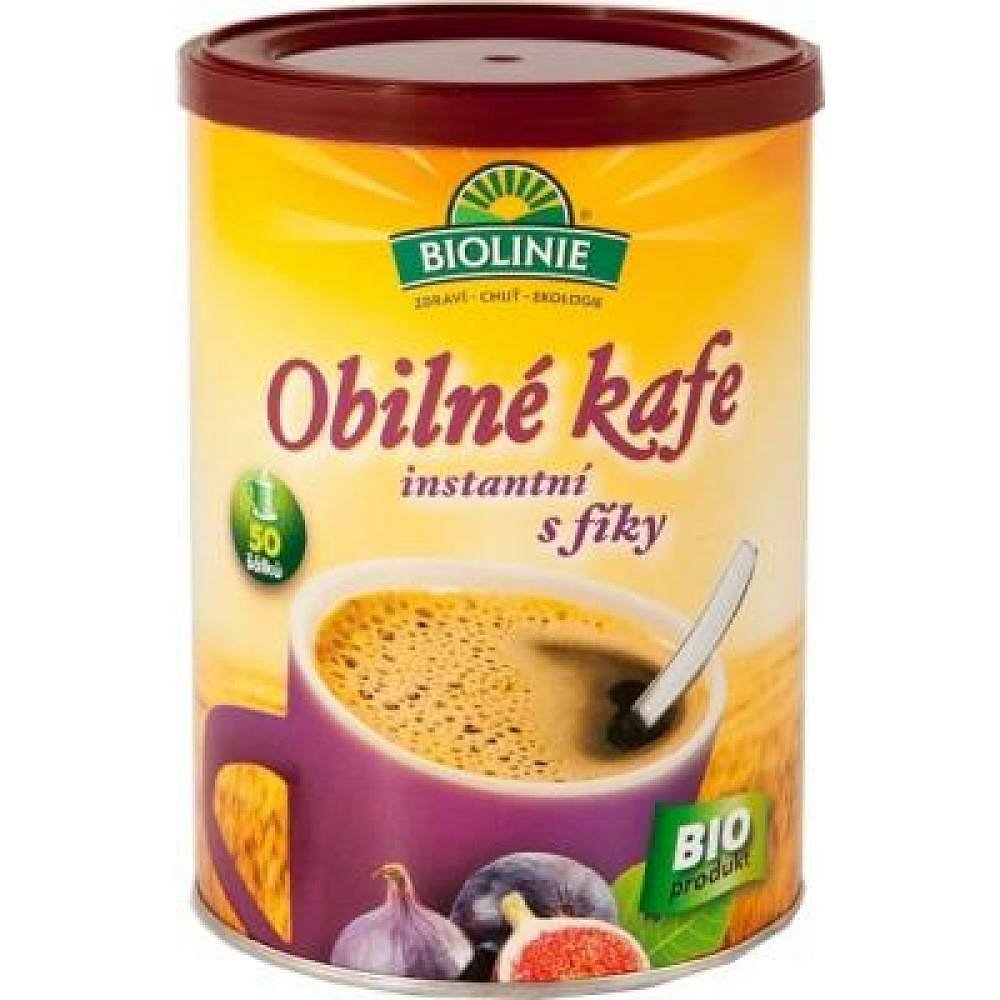 Biolinie Instantní obilné kafe s fíky 100 g