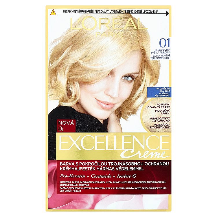 L'Oréal Paris Excellence Crème blond ultra světlá přírodní 01