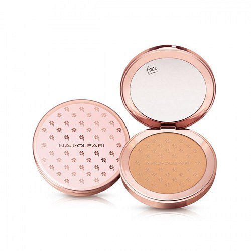 Naj-Oleari Fancy Sun Bronzer bronzující kompaktní pudr - 01 golden amber  + dárek NAJ-OLEARI - taštička