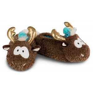 Nici Pantofle Sobí srdce Reny, tvarované