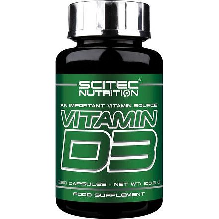 SciTec Nutrition VITAMIN D3 250 kapslí