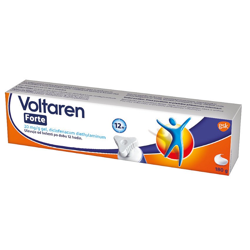 VOLTAREN FORTE 20MG/G gel 180G IIB