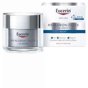 Eucerin Hyaluron-Filler + 3xEffect Noční krém 50ml