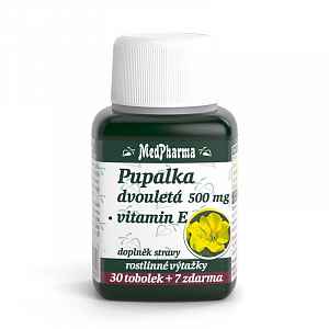 MedPh Pupalka dvoul.500mg+vit.E tob.37