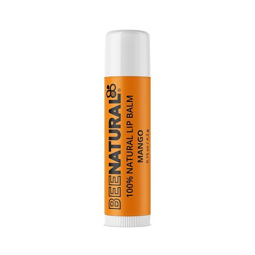 Bee Natural Beeswax Lip Balm Mango 100% přírodní balzám na rty se včelím voskem 4,2 g