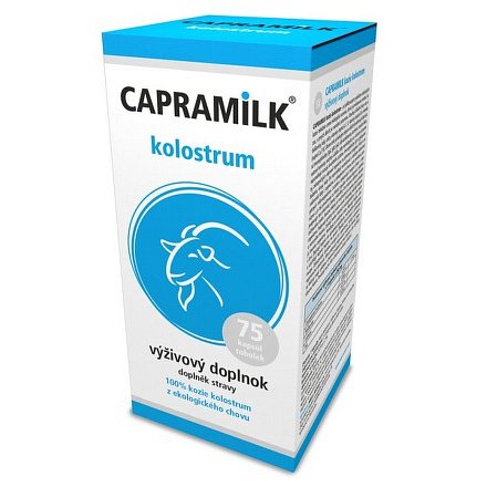 Capramilk kolostrum 75 kapslí