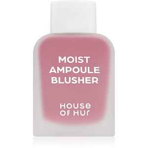 House of Hur Moist Ampoule Blusher tekutá tvářenka mini odstín 04 Lavender Flush 10 ml
