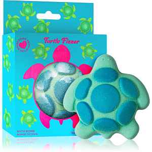 I Heart Revolution Bath Fizzer Turtle koupelová bomba s vůní Citrus & Green apple 110 g