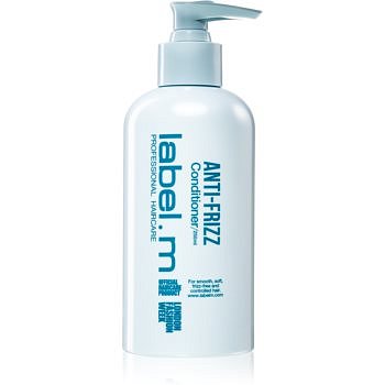 label.m Anti-Frizz kondicionér pro uhlazení nepoddajných a krepatých vlasů 250 ml