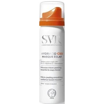 SVR Hydracid C 50 Masque Eclat mikro-peelingová pěna na vyhlazení vrásek s vitaminem C 50ml
