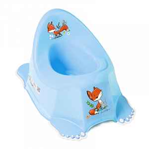 Tega Baby Dětský nočník s melodií – ergonomický, protiskluzový, hudební, modrý